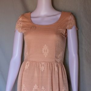 Dusty Rose Pink Dress